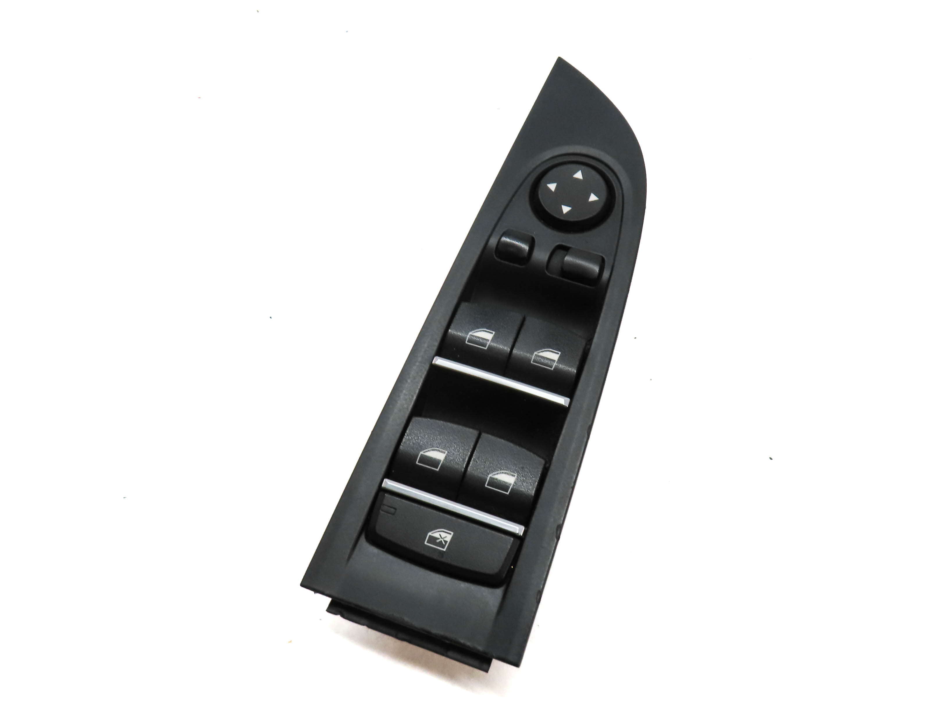 10-19 BMW 5 6 M5 M6 (F06 F10 F12 F13) LEFT DRIVER PFOLD WINDOW SWITCH w/ SHADE — exact item pictured